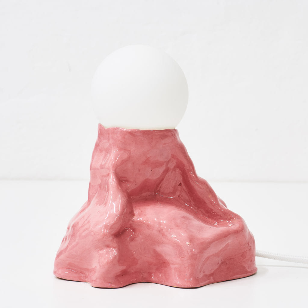 Pink Mount Lamp by Siup studio