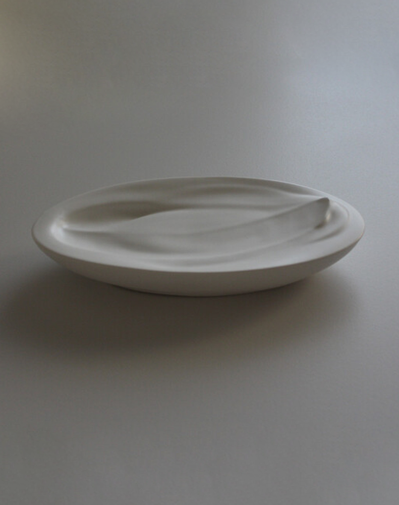 whippy cream oval plate