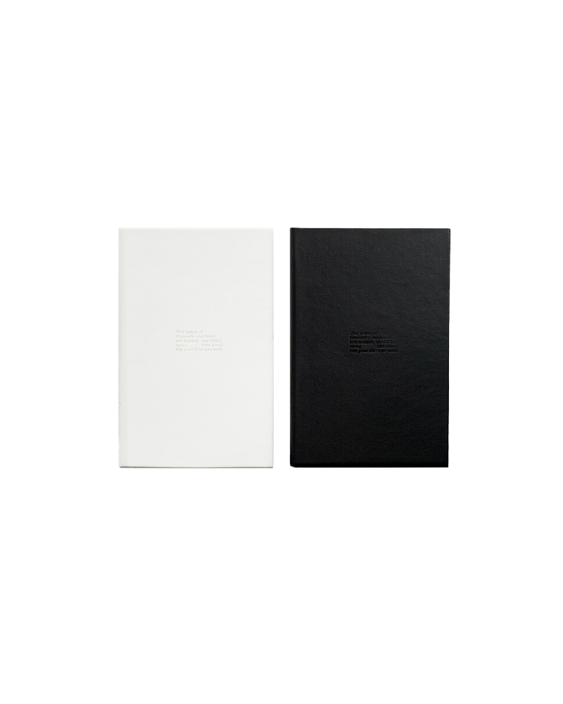 The Box Diary (White/Black)