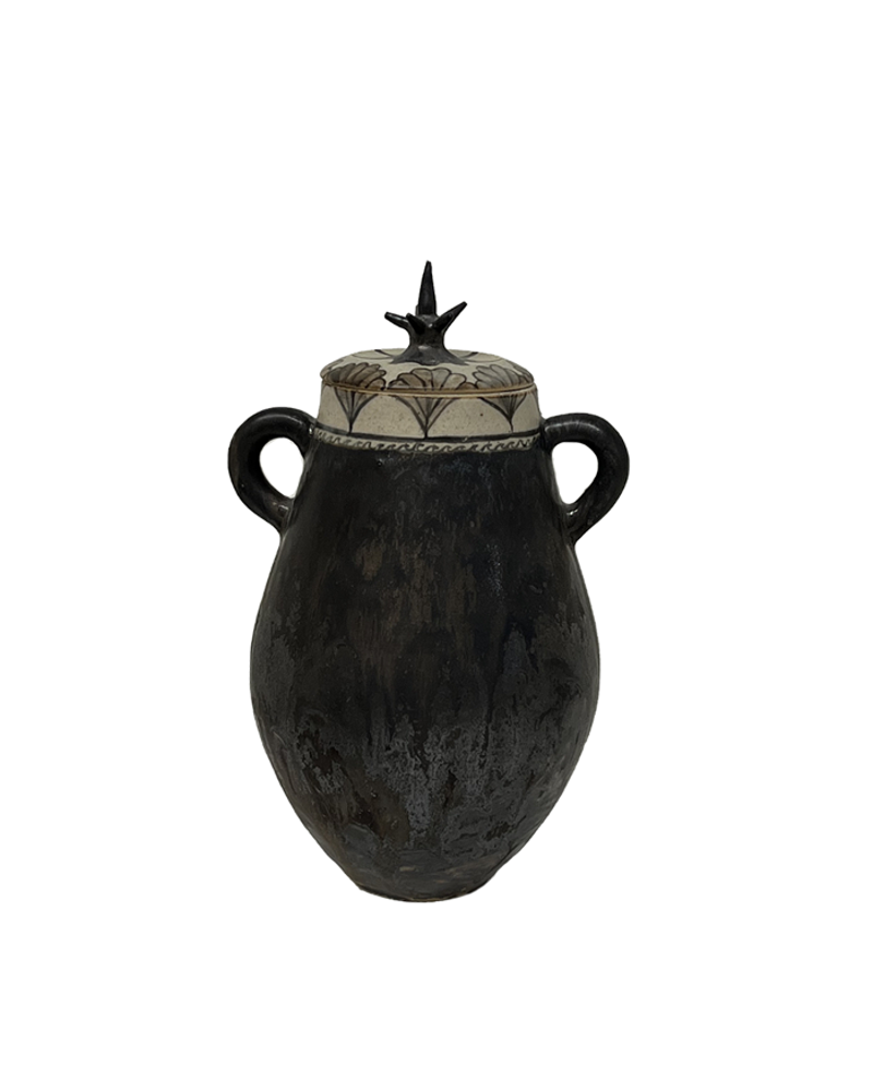 Ethnic pattern vase