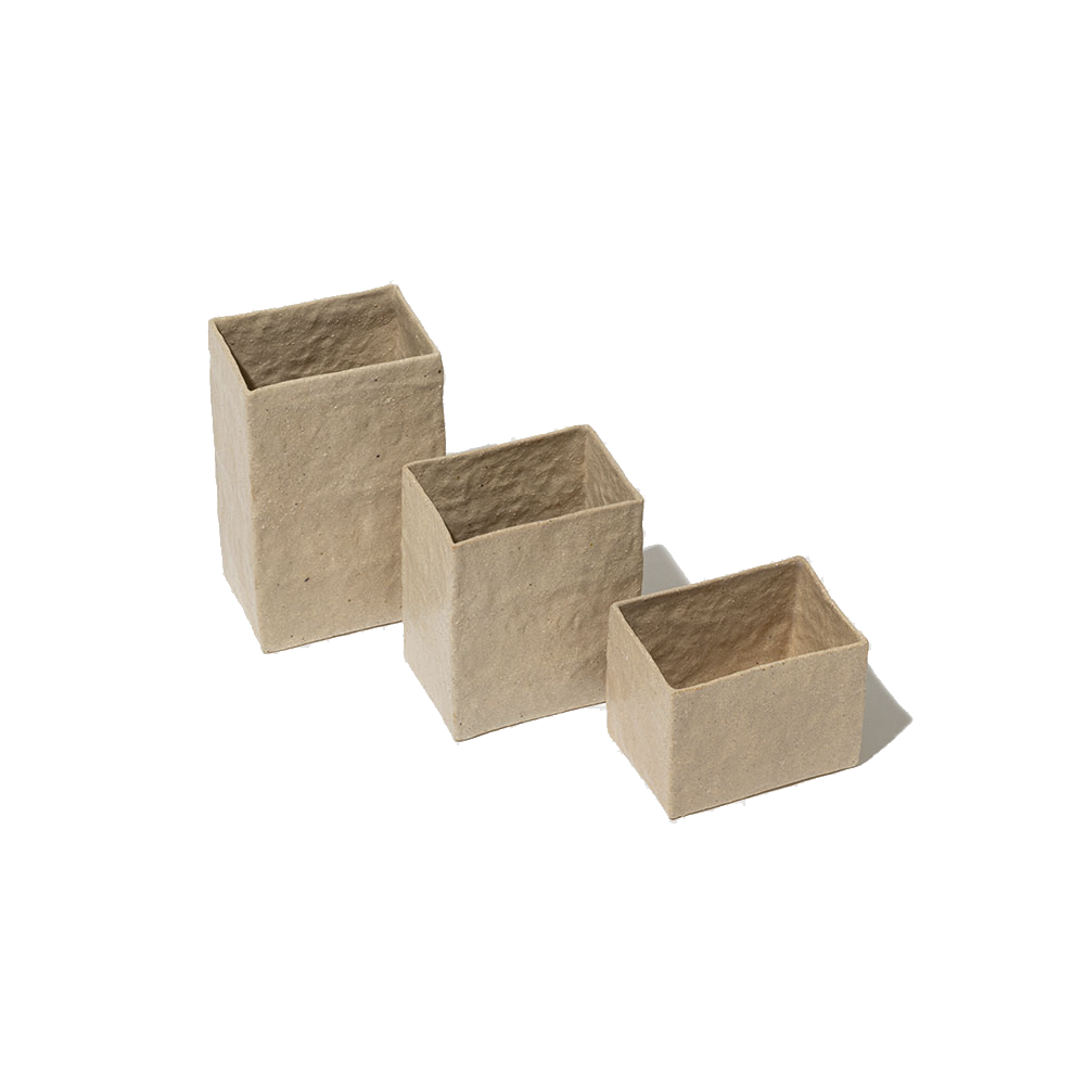 [terre et terre] rectangular vase 710 series
