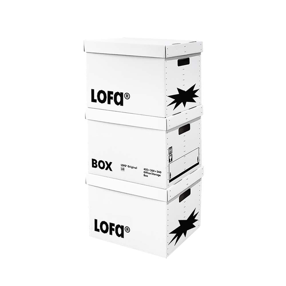 [LOFA SEOUL] STORAGE BOX 스토리지 박스 (3 PACK)